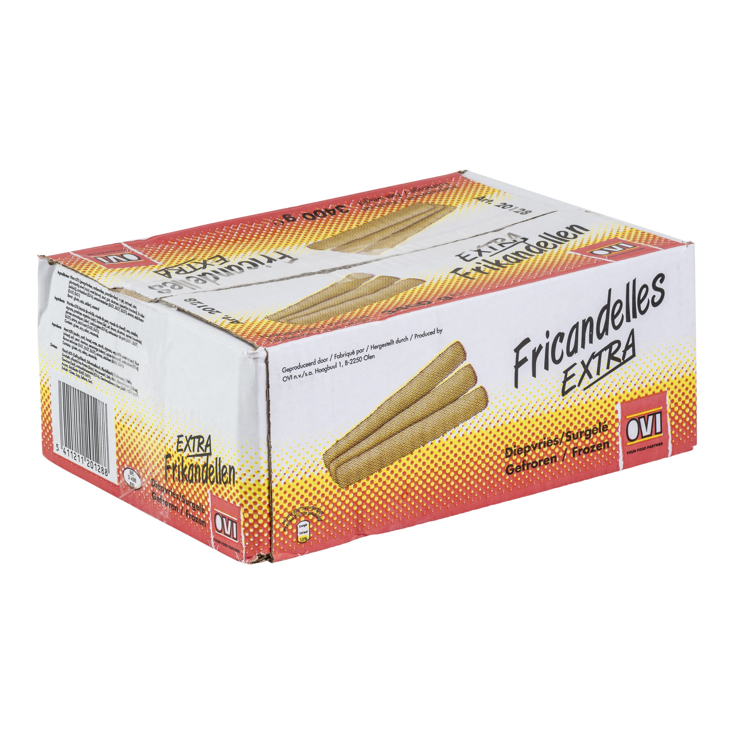 Frikandellen extra pikant 40 x 85g OVI