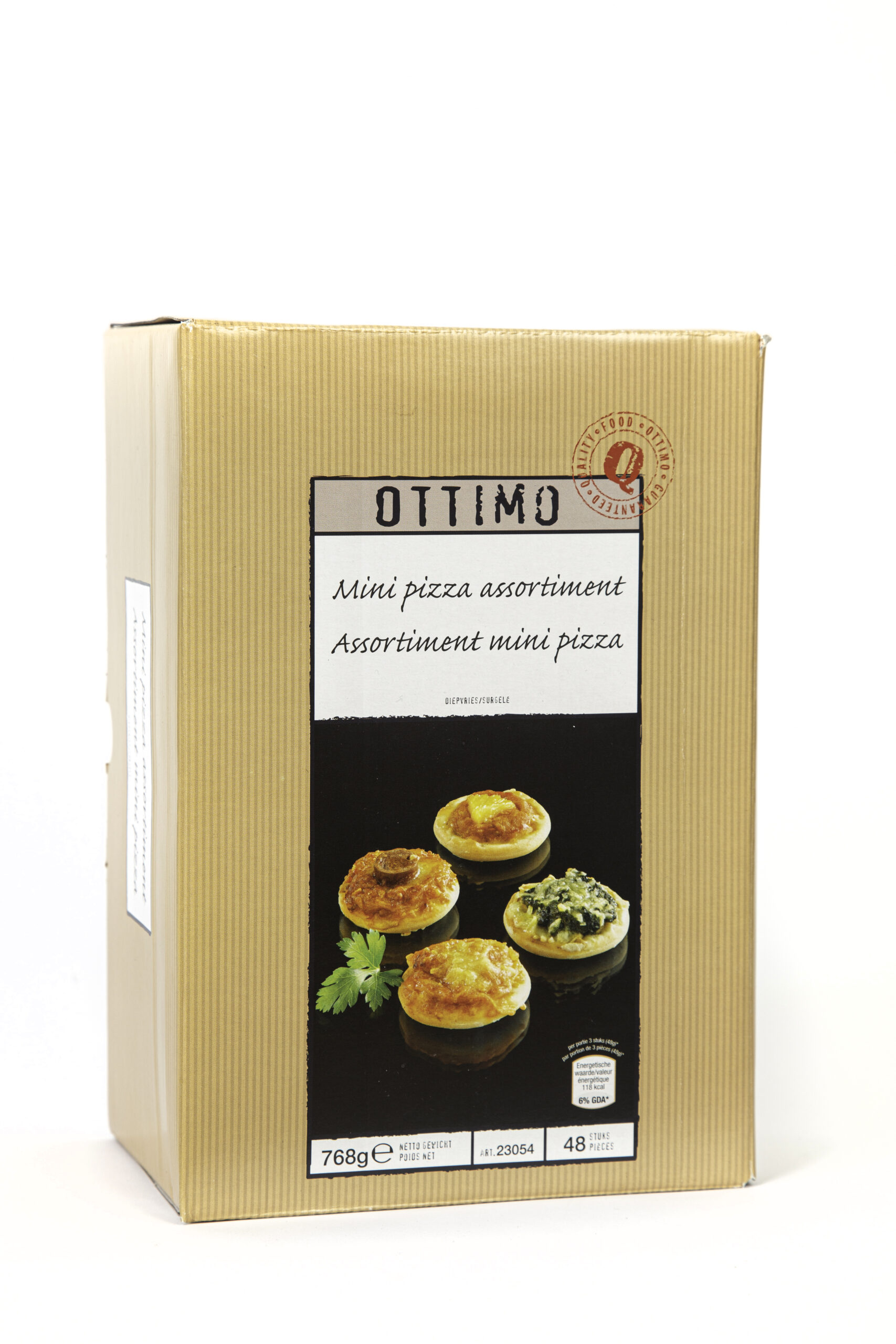 Mini pizza mix 48 x 16g OTTIMO