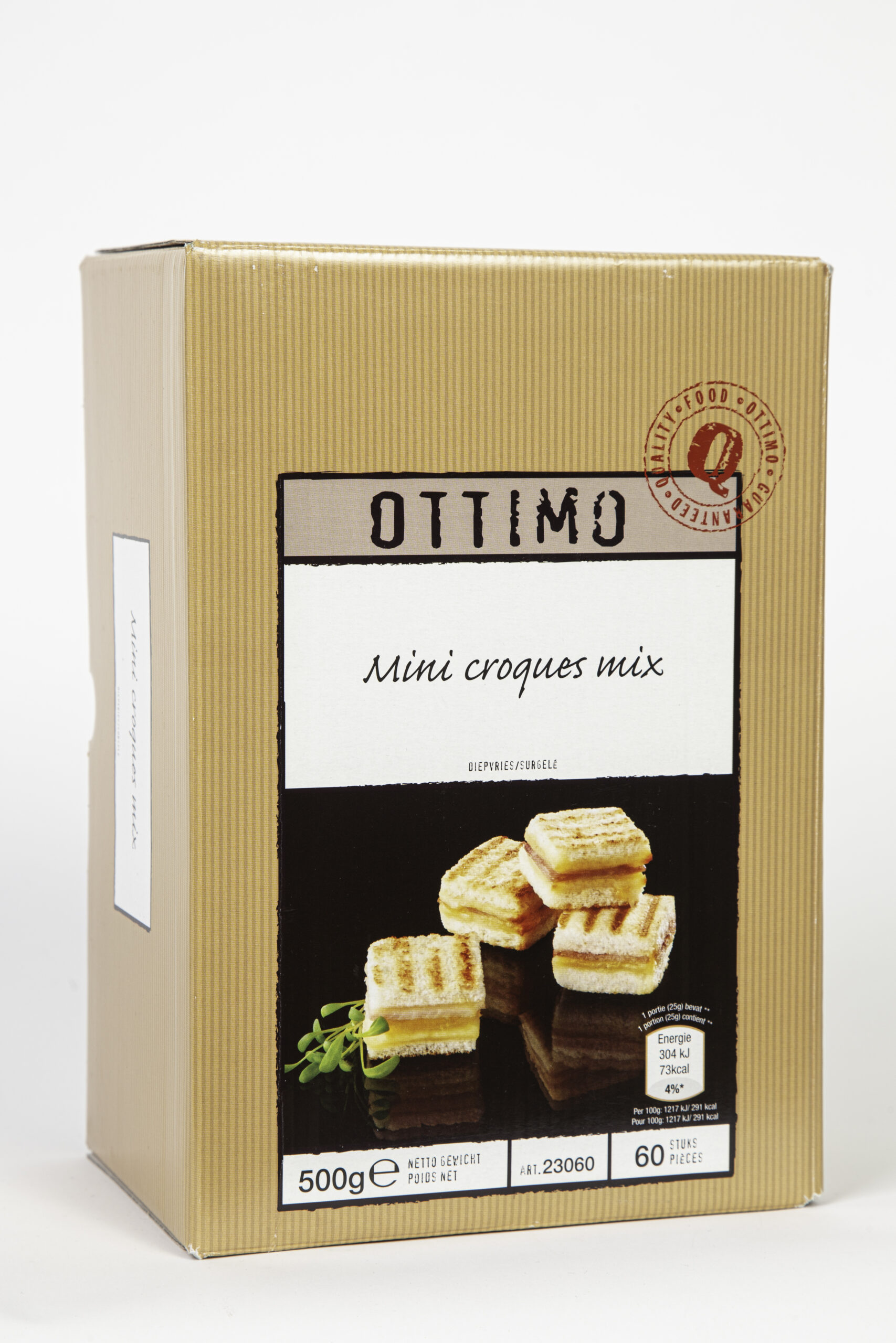 Mini croques mix 60 st. (550g) OTTIMO