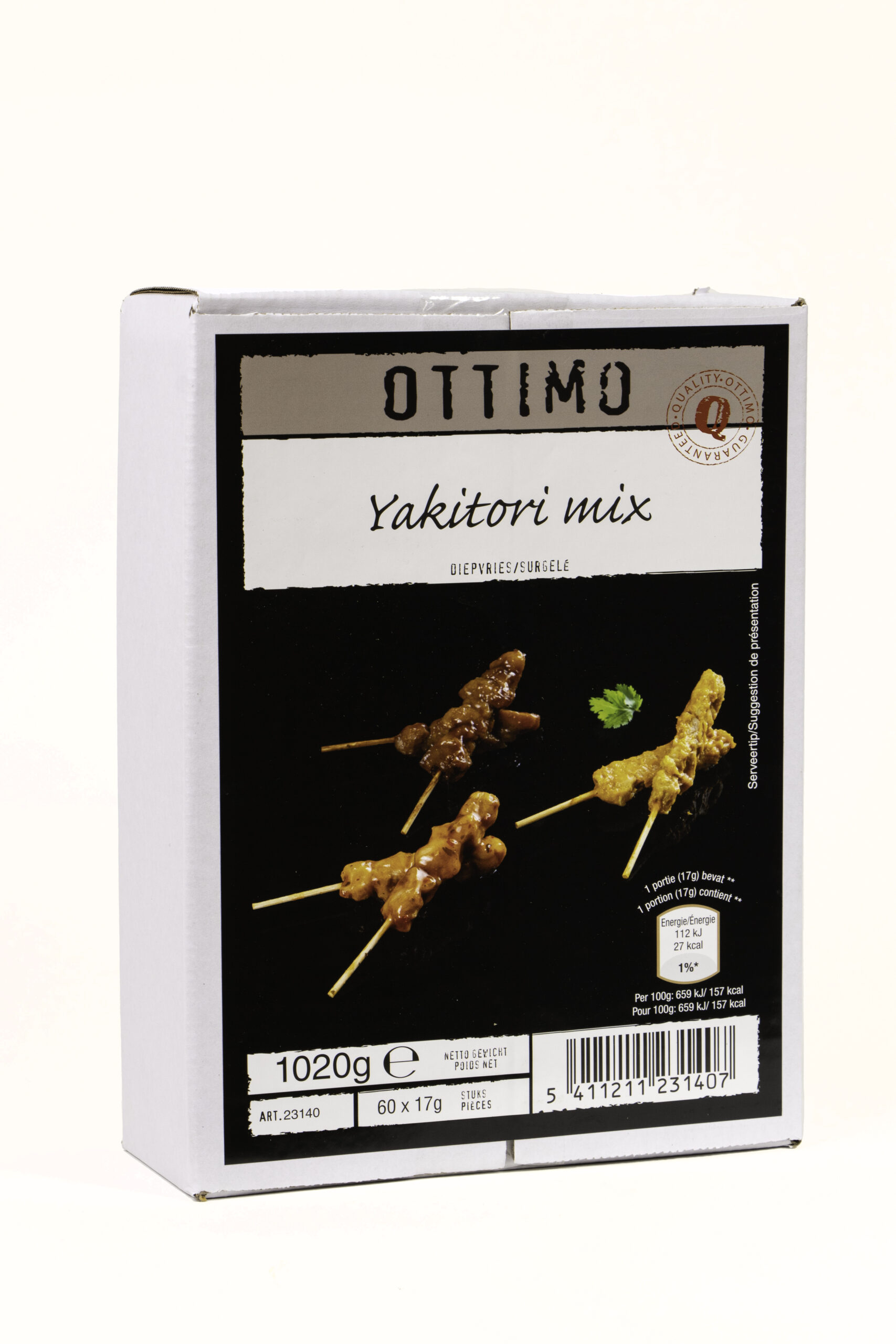 Mini yakitori mix 60 x 17 g OTTIMO