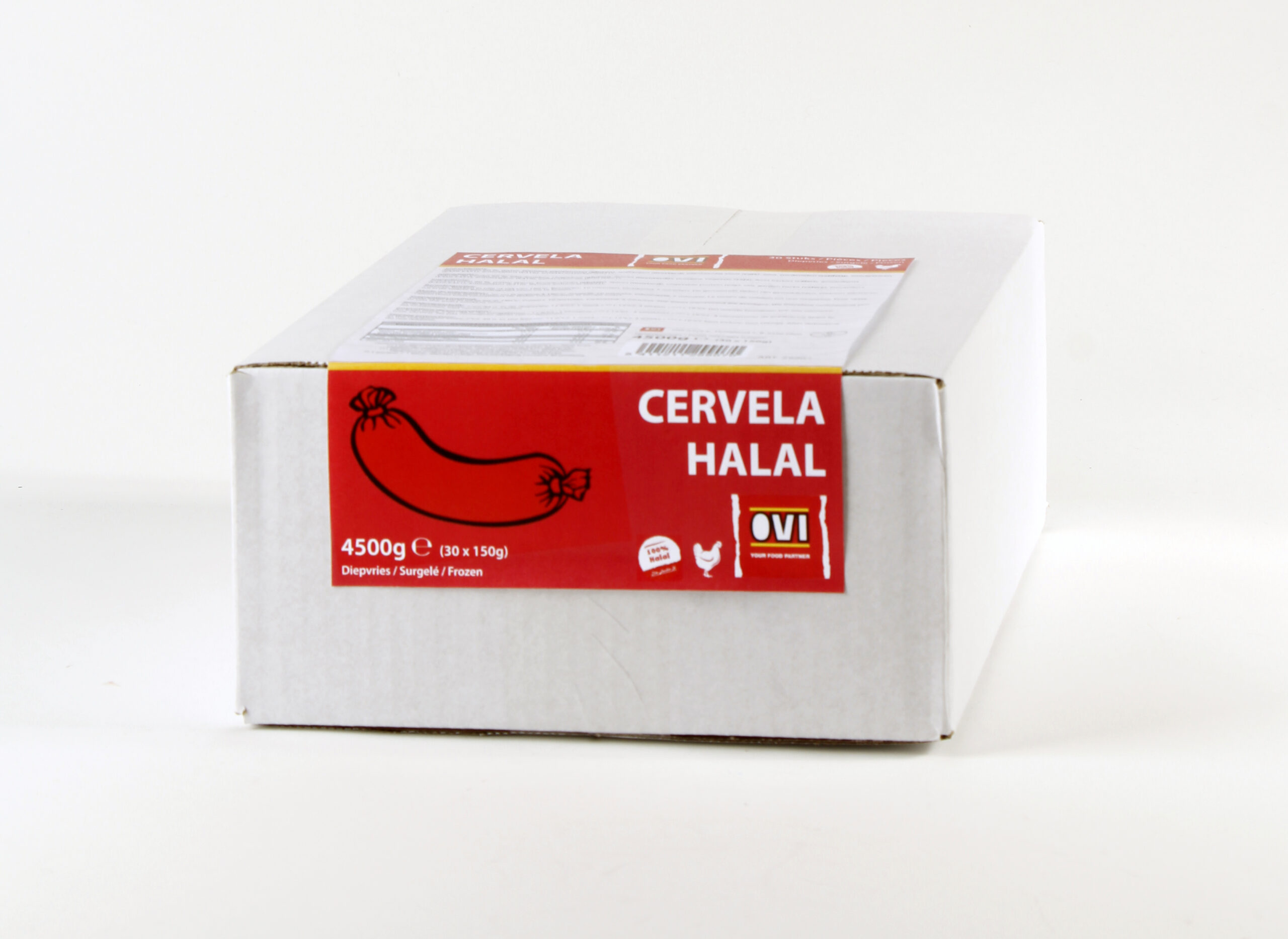 Cervela halal 30 x 150g OVI