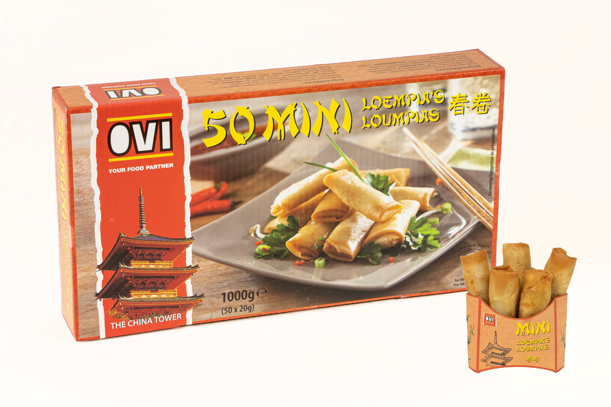 Mini Loempia 'The China Tower' 50 x 20g OVI