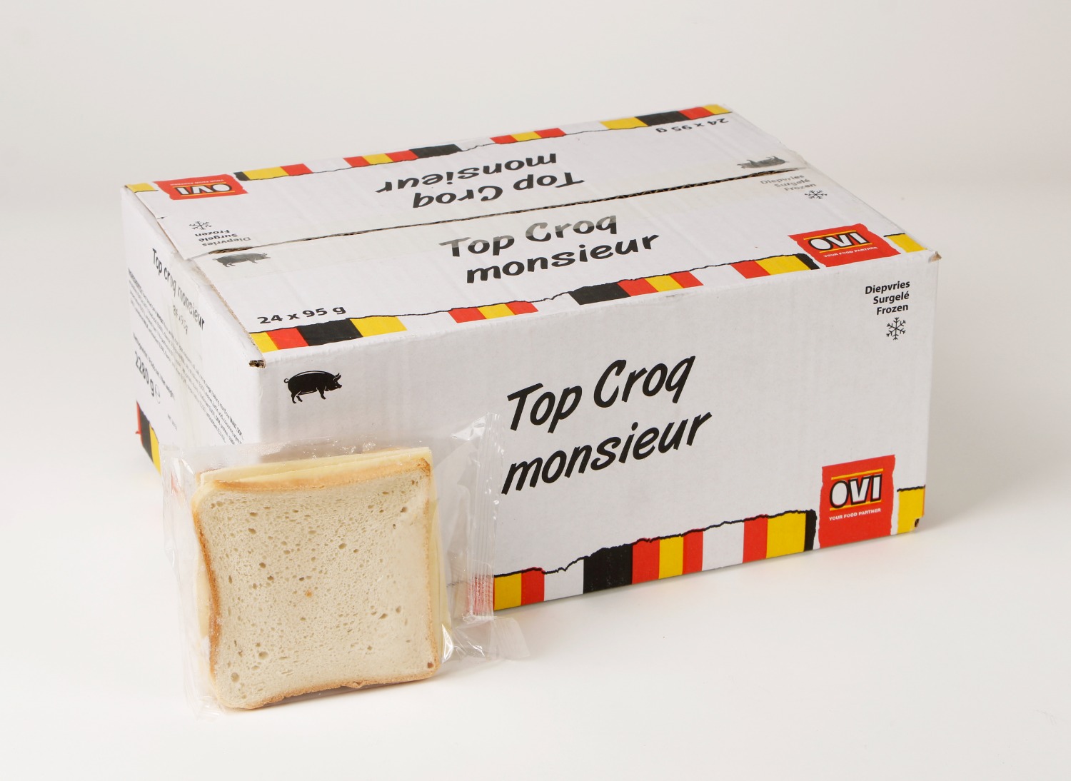 Top Croq monsieur 24 x 95g OVI