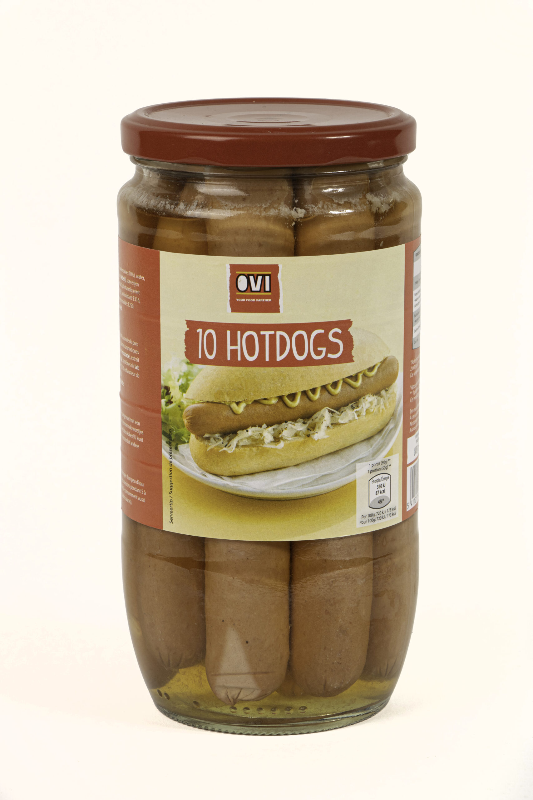 Hotdog 10 x 50g OVI