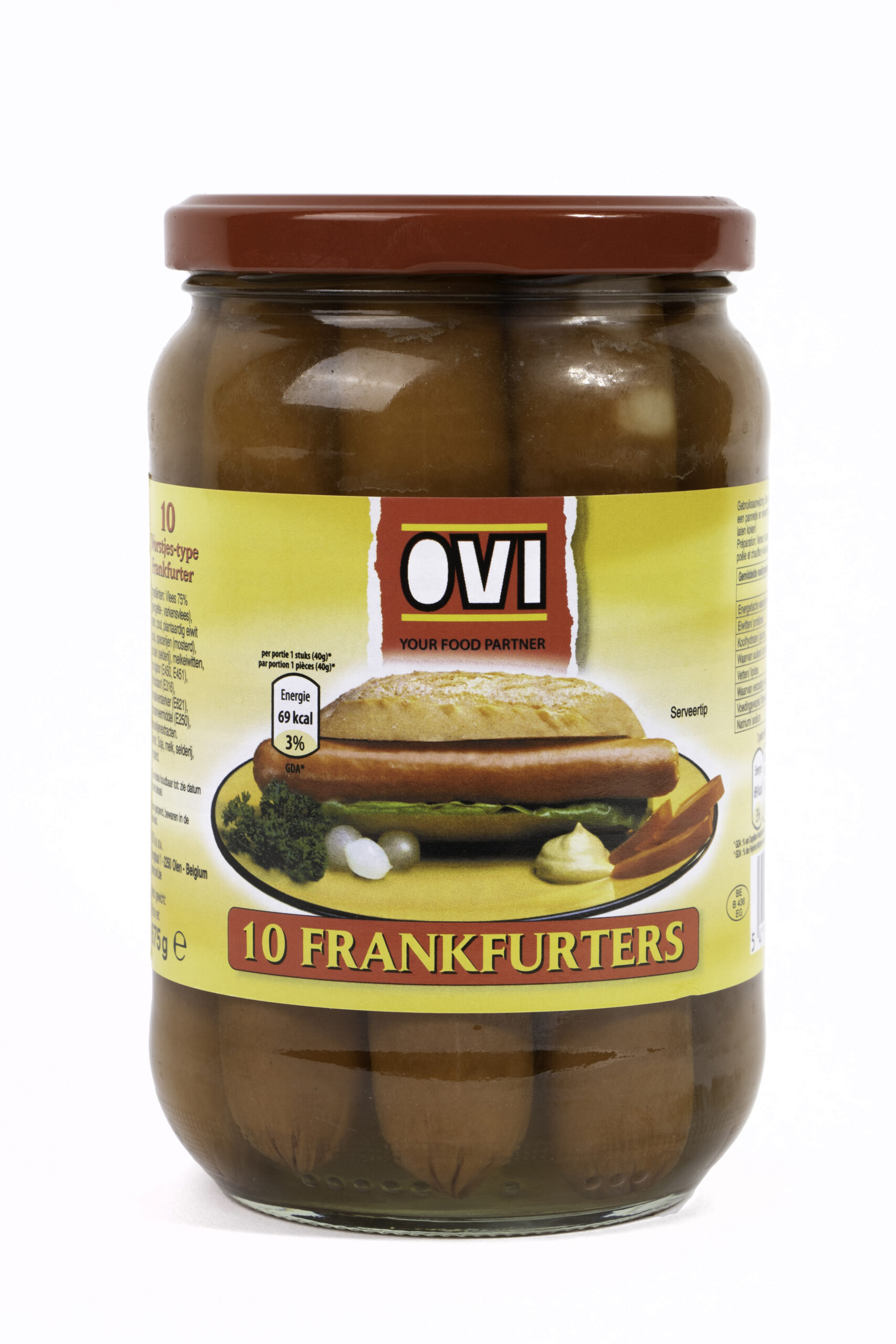40171 Frankfurters 10x40g Packshot