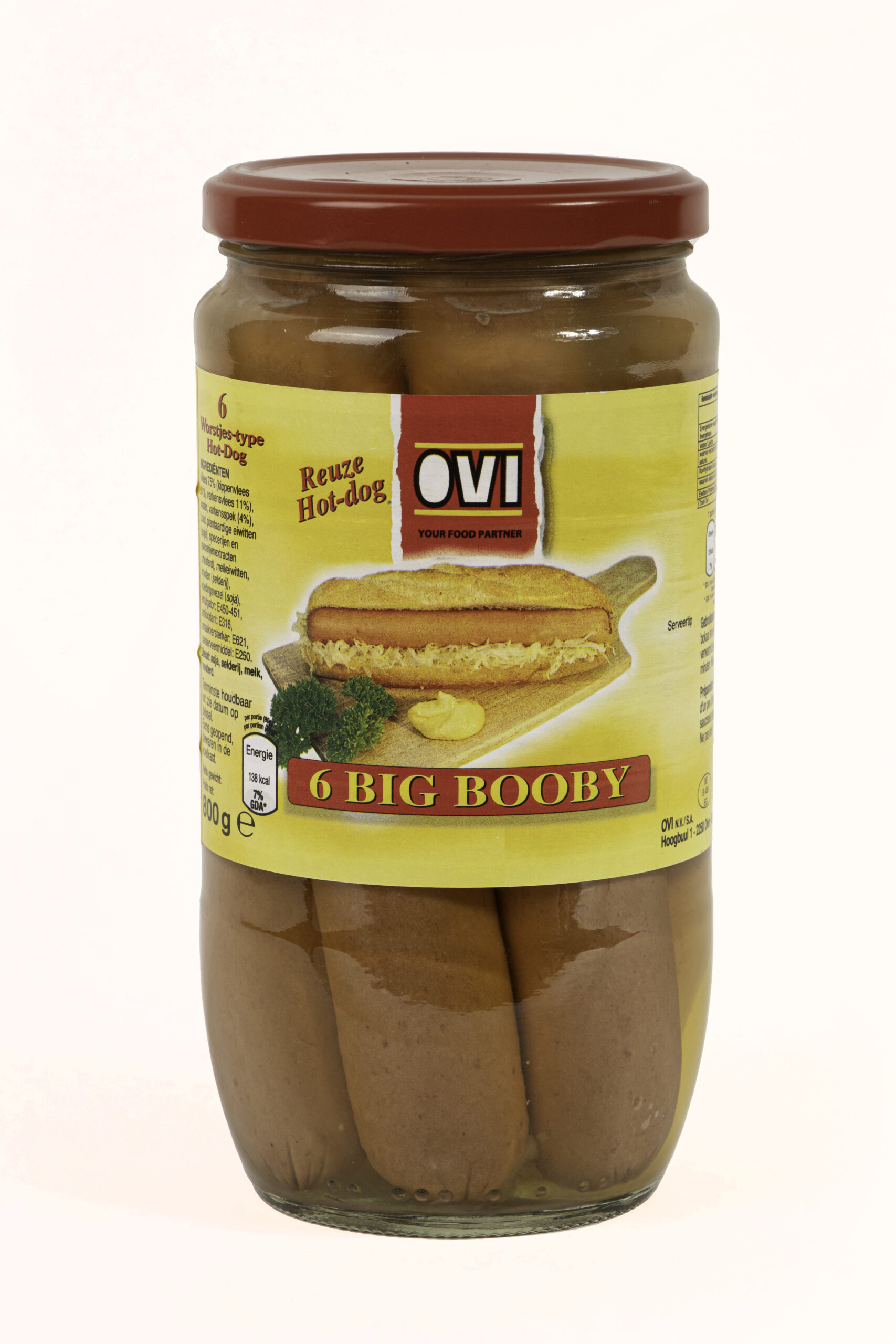 Hotdog Big Booby 6 x 80g OVI