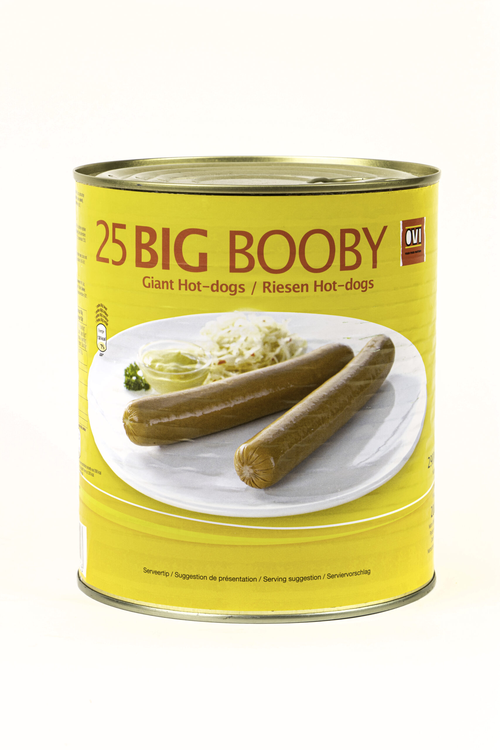 Hotdog Big Booby 25 x 80 g OVI