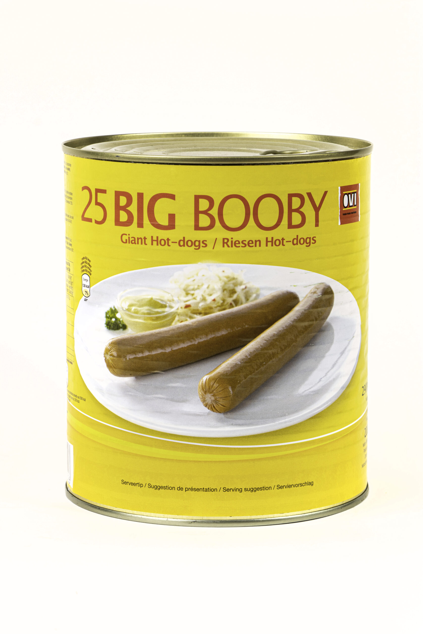 Hotdog Big Booby 25 x 80g OVI