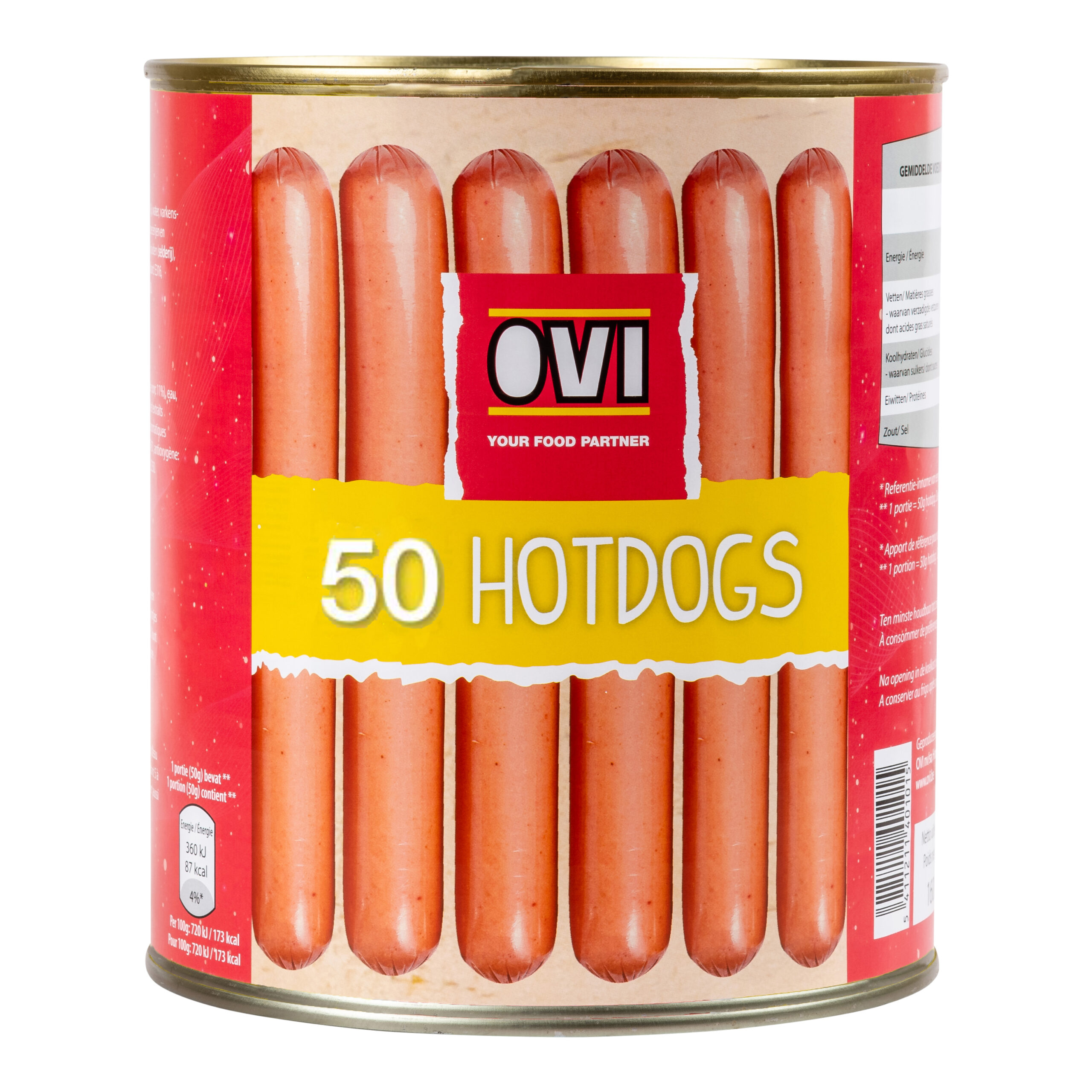 Hotdog 50 x 40g OVI