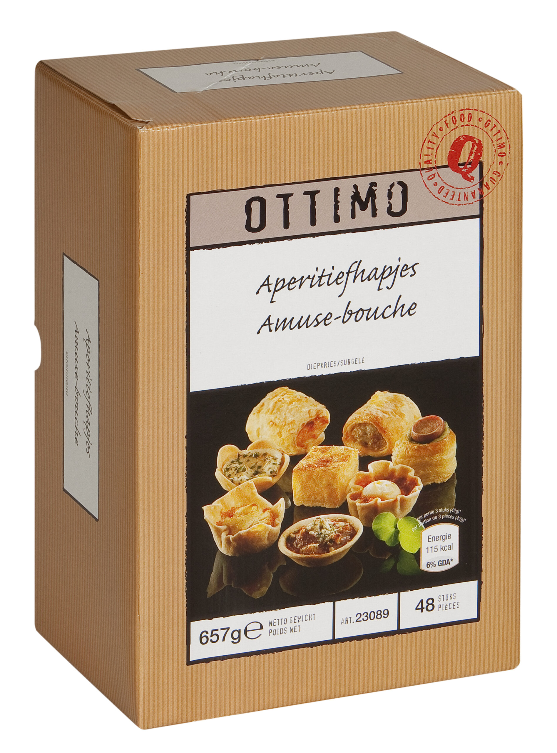 Aperitiefhapjes 48 st (657 g) OTTIMO
