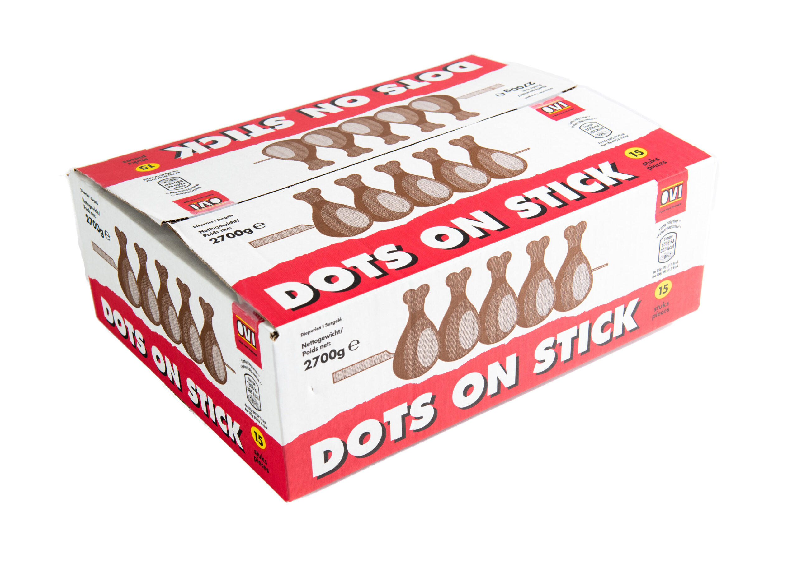 Dots on stick 15 x 180g OVI