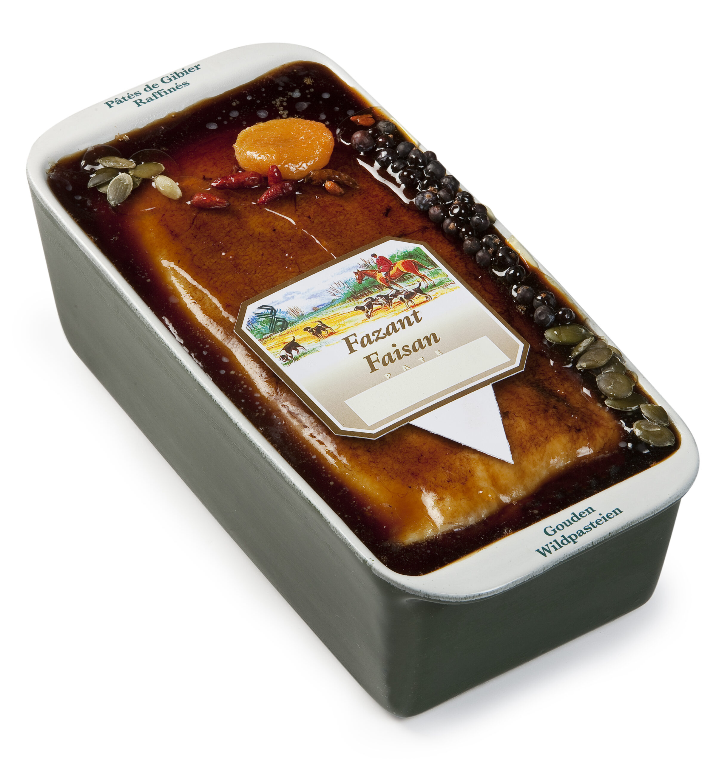 Packshot Fazantpaté 2 Kg