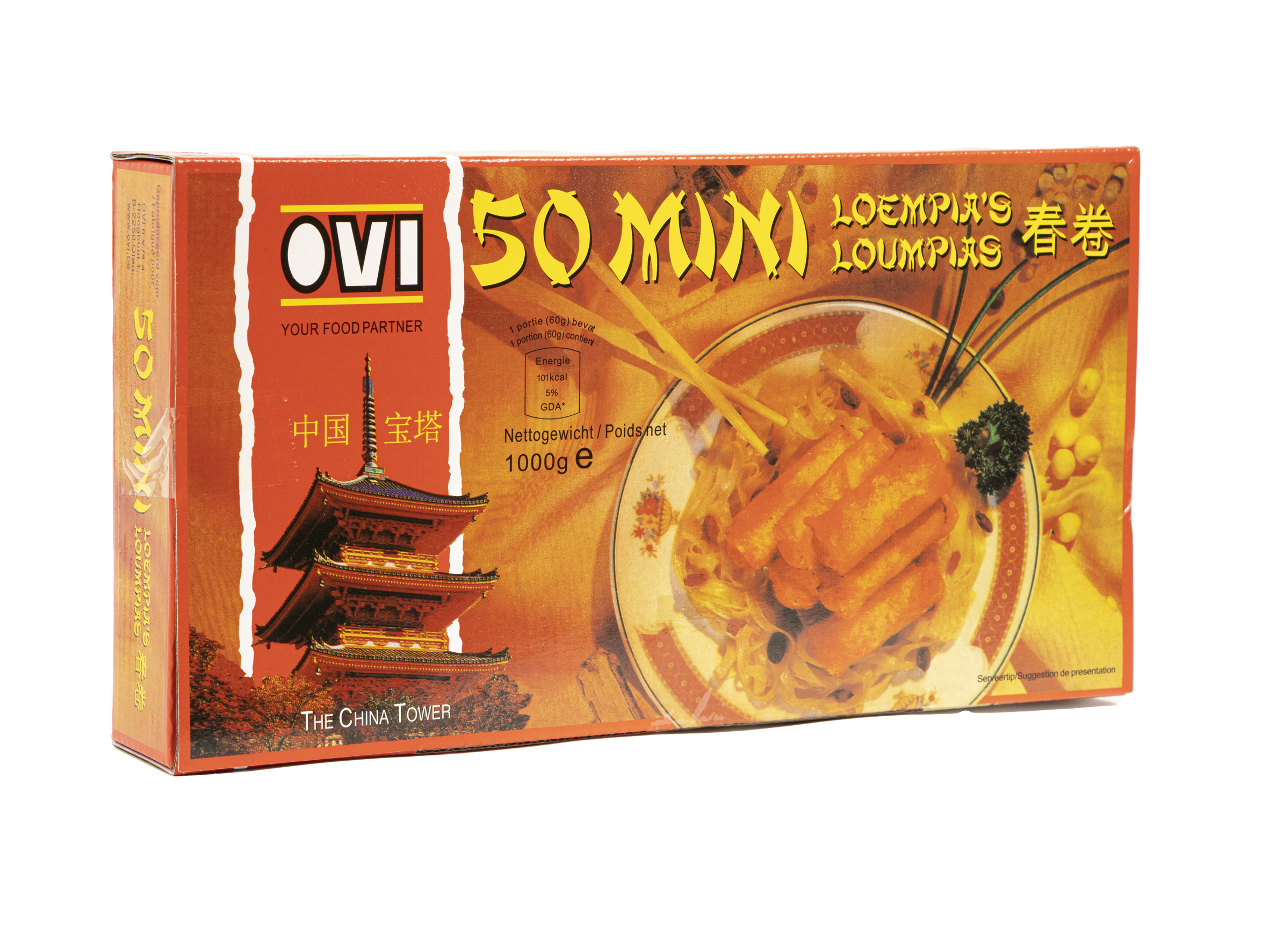 Mini Loempia 'The China Tower' 50 x 20 g OVI