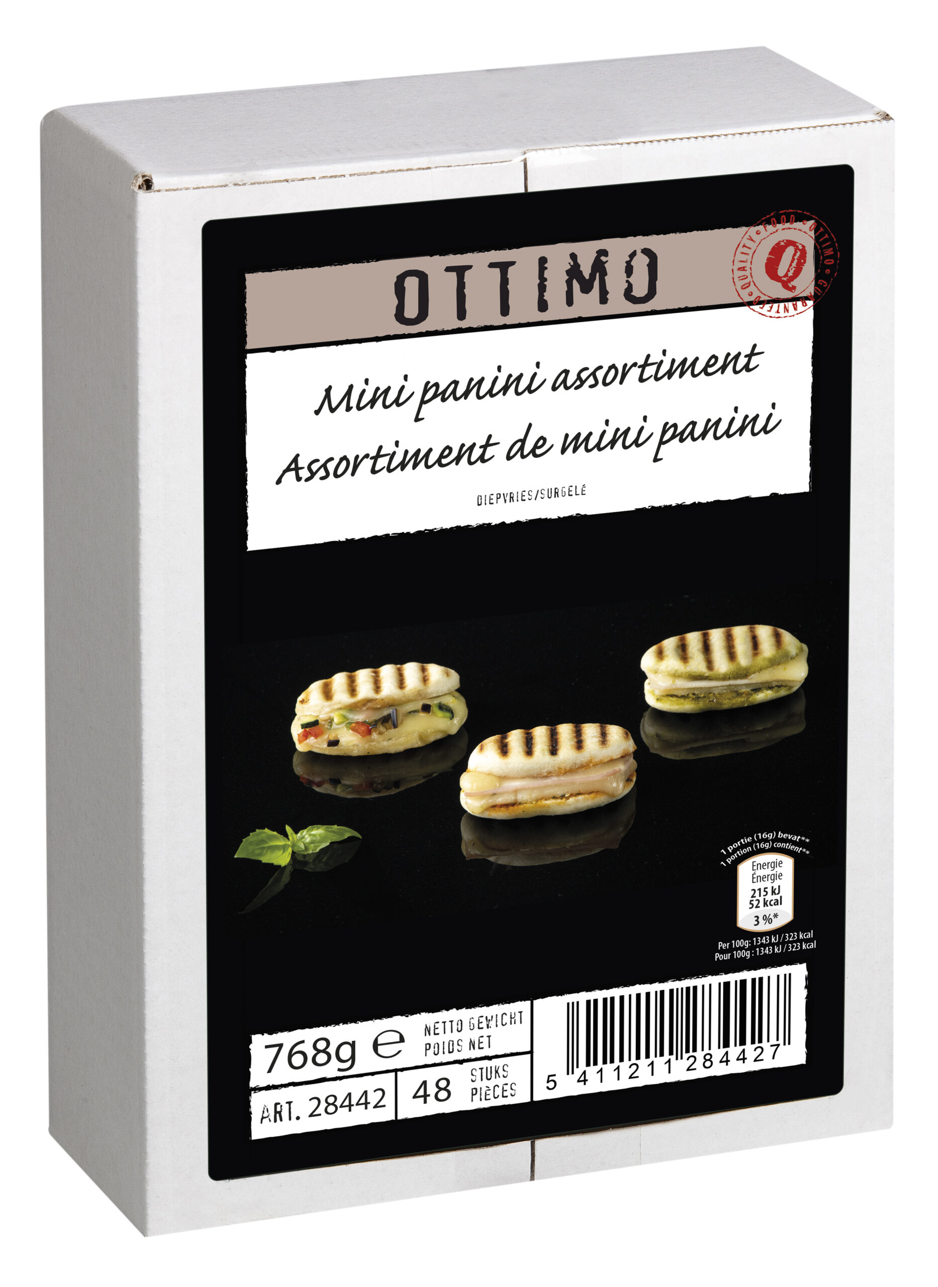 Mini panini assortiment 3 x (16 x 16g) dv OTTIMO