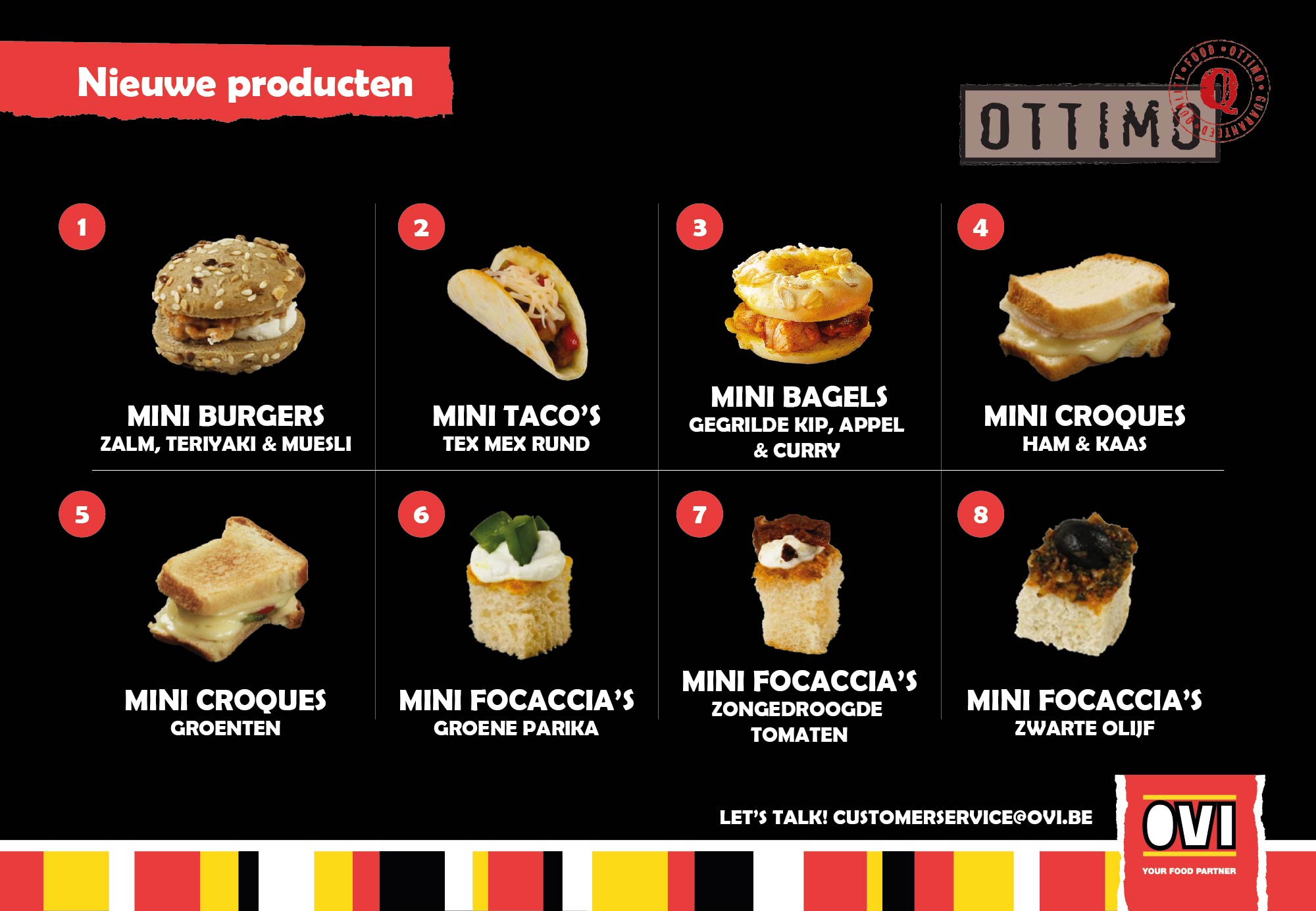 Nieuwe producten: Ottimo mini-apérohapjes